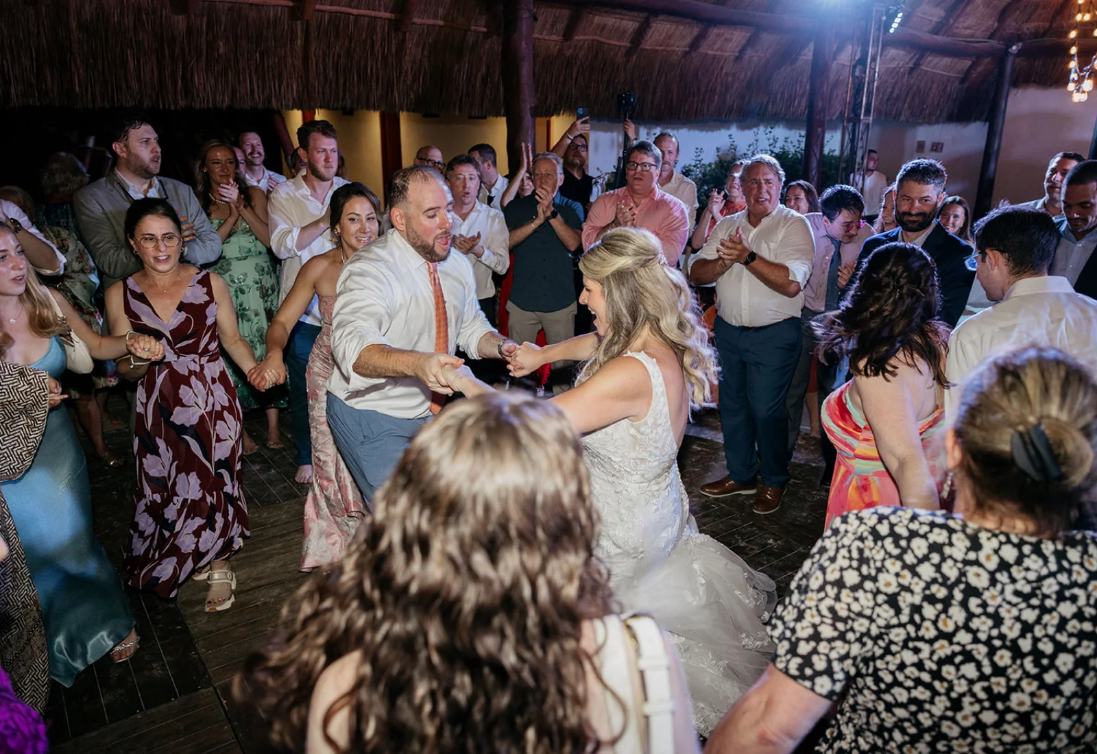 Cozumel island wedding reception
